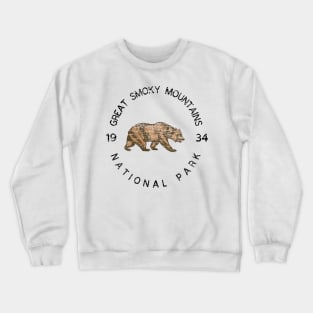 Great Smoky Mountains National Park USA Adventure Crewneck Sweatshirt